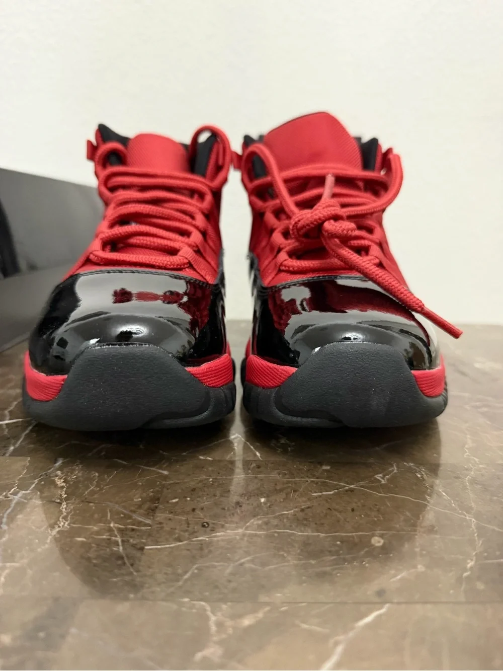 New! Unworn! Air Jordan 11 retro red and black men’s size 8